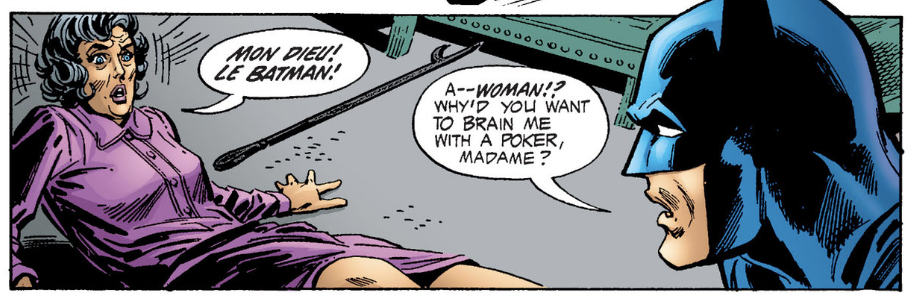 Comic book panel